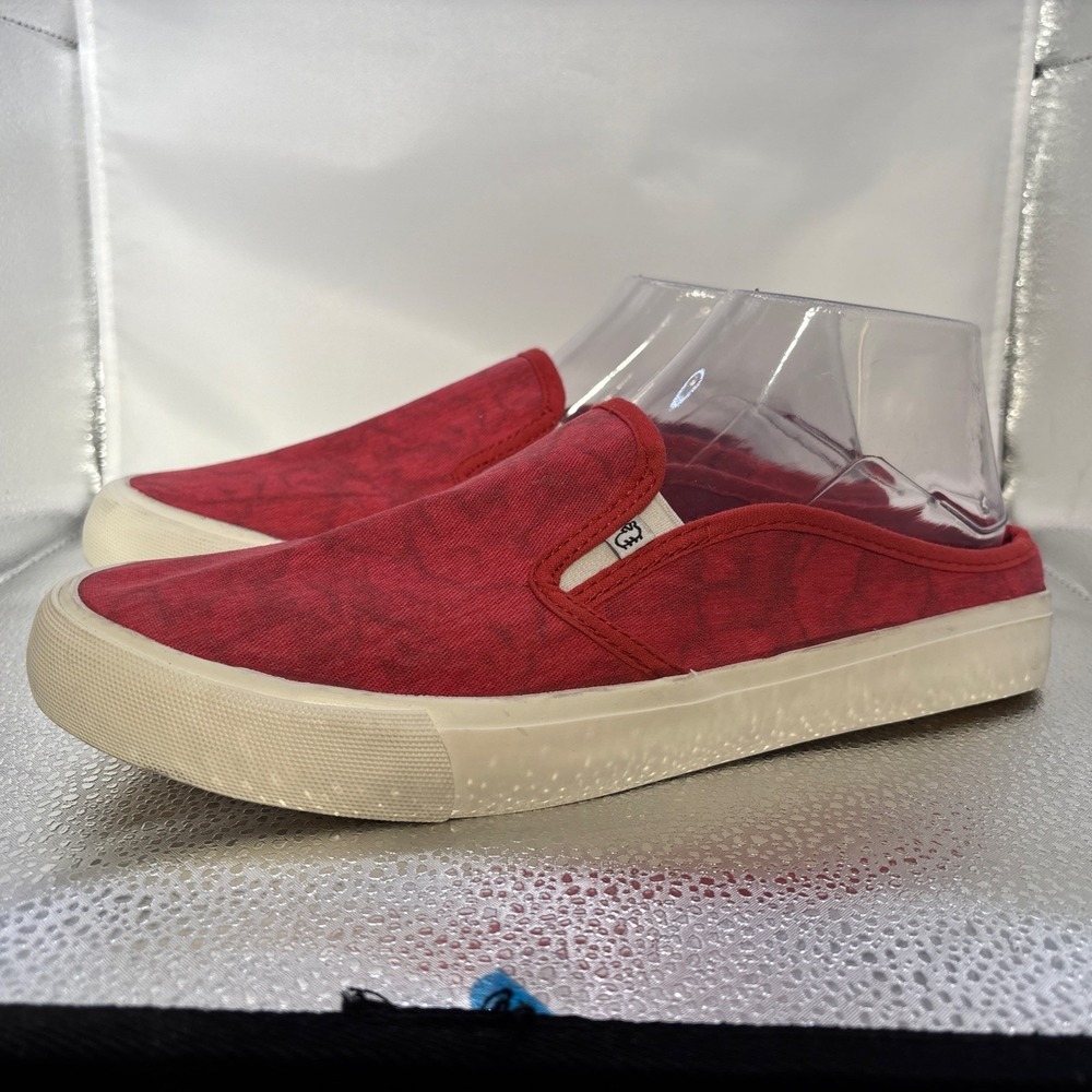 Lamo Women's Evie Red Size 8.5 Slip On Mule Sneaker